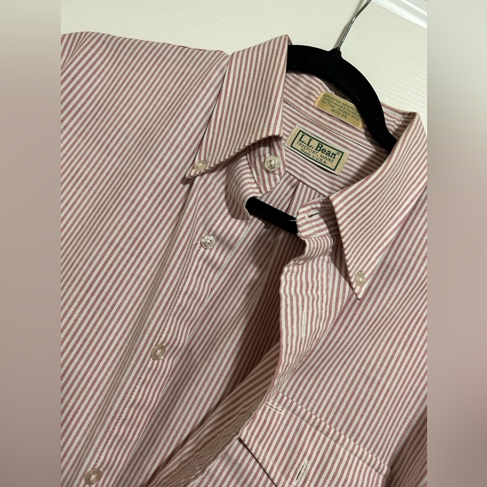 L.L. Bean Striped Shirt - Picture 3 of 6